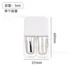 Botella de vidrio para esmalte de uñas, botella de 5 ml para gel de esmalte de uñas, botella pequeña personalizada de esmalte de uñas para arte de uñas