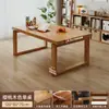 Mesa de Té y Escritorio de Madera Maciza, Doble Propósito, Lujo Ligero, Sensación Moderna y de Gama Alta, Nuevo Modelo 2026, Combinación de Mesa de Té y Escritorio para Computadora para el Hogar