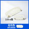 Pinza para el pelo tipo U de 2,8 cm, pinza para el pelo BB, pintura metálica, accesorios para la cabeza, pinza para el pelo, pinza para boina