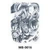 Pegatinas de Tatuaje de Espalda Completa, Pegatinas de Tatuaje de Espalda Completa con Guan Er, Sun Wukong, Dragones, Tigres, Animales, Pegatinas de Tatuaje de Espalda Completa Grandes Impermeables de Colores