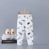 Calças Femininas com Abertura Inferior Peça Única Calças de Outono Primavera e Outono Leggings Infantis Roupa Íntima para Bebê de Algodão Puro Estilo Fino