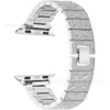 Adecuado para Correa de Apple Watch Moda Una Perla Completa de Diamante Banda Metálica para Smartwatch iwatch8-1 Banda Representativa
