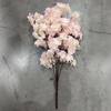 Flores Artificiales, Ramas Artificiales de Flor de Cerezo con 3 o 4 Ramas, Ramas de Flor de Cerezo para Decoración de Bodas, Flores Falsas para Decoración de Techos Interiores, Ramas Falsas de Flor de Melocotón