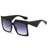 Nuevos Lentes de Sol Cuadrados Transfronterizos Simples de Marco Grande de Moda Rectangulares Elegantes Estéticos Cóncavos
