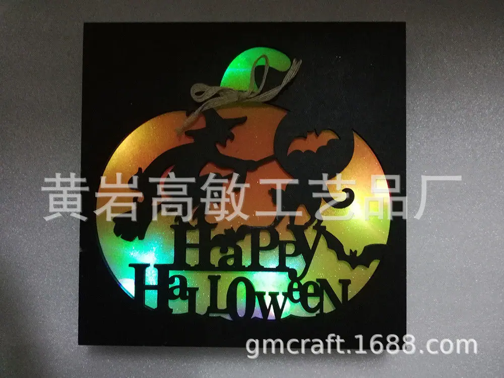 Lighted-Witch-Bat-Cat-Hanging-