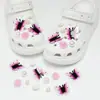 Adornos de cadena de alta gama, adecuados para zuecos, decoraciones de zapatos de pedrería de lujo, accesorios de hebilla para zapatos, decoraciones de moda DIY