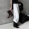 Botas femininas de cano médio com salto grosso e couro bovino de duas camadas, novo estilo outono, botas de moda pontudas de couro genuíno com salto alto, botas de montaria femininas