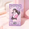 Cartão Transparente Acrílico Laser Personalizável Suporte Periférico Estrela Cartão Pequeno Transparente Cabine de Fotos de Personagem de Anime Bidimensional Cartão Transparente