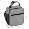 Nueva Lonchera Aislada Transfronteriza Lámina de Aluminio Gruesa Gran Capacidad Aislada Portátil Bolsa Aislada para Trabajadores de Oficina
