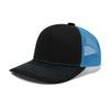Gorra para Hombre Primavera y Verano Estilo Coreano de Moda Malla Alta Gorra de Béisbol Moderna Gorra Cargo Versátil Gorra de Camionero Negra