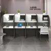 Sala de Estudo Mesa de Estudo Imersiva Fechada Shenyang Compartilhada Exame de Admissão de Pós-Graduação Escola de Treinamento com Divisórias Imersivas Um a Um