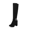 Botas Altas 2026 con Hebilla para Mujer 722-1