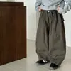 Calça Comprida de Lã Forrada Tongku 2026 para Meninos, Calça de Lã Estilosa de Peça Única para Crianças, Calça Versátil de Modelagem Solta para Crianças Pequenas, Moderna