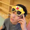Venta Directa de Fábrica de Gafas del Personaje de Dibujos Animados Ernie Ernie, Gafas Divertidas para Foto de Fiesta de Cumpleaños con Doble Moño