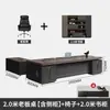 Escritorio y Silla de Oficina Ejecutiva Combinación Simple Moderno Escritorio Ejecutivo Mesa de Presidente Gerente Supervisor Muebles de Oficina de Gama Alta