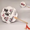 Souvenirs Culturales y Creativos Emblemáticos de Xi'An, Abanicos Redondos de Estilo Antiguo, Abanicos de Laca, Abanicos Publicitarios con Logo de Tendencia Nacional para Registro en la Dinastía Han