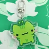 Regalo para Pareja Línea Creativa Lindo Colgante de Cachorro Llavero de Acrílico Anime Decoración Colgante para Mochila Cachorro
