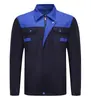 Ropa de trabajo personalizada para hombre con impresión de logotipo, manga larga para otoño e invierno, resistente al desgaste y a la suciedad, chaqueta de trabajo de fábrica para reparación de automóviles con bordado
