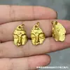 Cuentas de barril finamente elaboradas en cobre puro con incrustaciones, cuentas espaciadoras, motivos de león y danza del león, pulseras, collares y colgantes hechos a mano para DIY