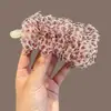 Novedad Primavera/Verano 2026 Estilo Coreano Diadema con Estampado de Leopardo para Cola de Caballo Baja, Accesorio para el Cabello para Mujeres
