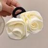 Nuevo Pasador de Flores de Malla Suave de Verano 2026 para Mujer, Estilo de Alta Gama, Pasador Dulce para Recogidos en la Parte Trasera de la Cabeza, Pinza de Tiburón