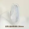 Alambre de Oro Japonés Alambre Suave Alambre de Acero Hecho a Mano DIY Alambre para Cuentas Pulsera Collar Alambre para Joyería Accesorios Mayoreo