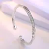 Pulseira Atacado Dragão e Fênix Auspicioso III Flor de Sarja Pulseira Banhada a Prata Feminina Pulseira Peixes Flor de Lótus