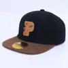 Gorra de Hip-Hop de Ala Plana para Niños de 3 a 8 Años, Gorra de Béisbol para Bebé Letra P de Moda y Genial, Nueva Gorra Ligera Transpirable con Protección Solar