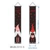 Bandera colgante para porche, decoración de fiesta de San Valentín transfronteriza, pancarta romántica para puerta, venta al por mayor