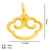 Pingente de chapéu oficial de caneta de manequim antigo, pingente de cabaça, amendoim, caqui, pulseira de alfinete faça você mesmo, pingente de joia de corda vermelha