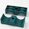 Ttpg Abrazadera de Plástico Ligera de Doble Agujero para Tubería Tarjeta Fija de Doble Agujero Abrazadera para Tubería de Aceite Abrazadera para Tubería de Aire Abrazadera para Tubería Hidráulica