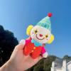 Chaveiro Personalizado Original Palhaço Desenho Animado Criativo Circo Fofo Pingente de Pelúcia Pegador de Mochila Boneca Boneca