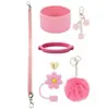 Conjunto de Alça para Copo de Água de Silicone Adequado para Copo Térmico Stanley, Alça de Copo de Água, Anel de Copo, Capa de Copo, Tampa de Canudo