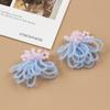 Accesorios de Joyería con Borlas de Cuentas de Colores Bloqueados Estilo Francés Fresco de Verano Materiales para Aretes de Flor de Cuentas de Semilla de Vidrio Tejidas DIY