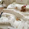 Colcha de Algodão Tricotado Classe A Primavera e Outono Colcha Grossa de Outono e Inverno Núcleo de Colcha de Inverno Núcleo de Colcha de Soja Colcha Infantil e Adulta Roupa de Cama para Estudantes