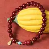 Pulsera de cinabrio de alto contenido al por mayor de fábrica pulsera del año de esta vida arena dorada púrpura arena de emperador marca de la suerte para mujer una generación de cabello
