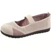 Zapatos de tela de verano para mujer, zapatos sin cordones cómodos y transpirables para madres, zapatos bajos ultraligeros, zapatos de mujer, nuevos para el verano de 2026