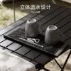 Nuevo Tapete Negro de Goma Suave Impermeable Tapete de Barra Tapete de Goma Exterior Antideslizante Aislante Térmico Set de Té Drenante Tapete de Barra Posavasos