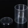 En stock cilindro de PVC tambor de plástico transparente juguete empaque caja redonda tubo de plástico tubo cilíndrico para mascotas extragrande portalápices