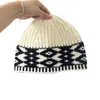 Chapéu de Lã Estilo Coreano Chapéu de Lã Retrô Chapéu de Tricô Feminino Pelúcia Chapéu para Frio Quente de Inverno Chapéu Versátil com Proteção para Orelhas para Homens