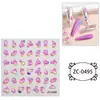 Pegatinas Creativas de Dibujos Animados Transfronterizos Lindas 5D Estéreo Gelatina Pegamento Suave Pegatinas de Relieve Pegatinas para Cuaderno de Graffiti DIY Autoadhesivas