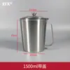 Copo Medidor de Aço Inoxidável 304 Espessado 1000ml Doméstico Padaria Loja de Chá com Leite Café com Escala Cilindro Graduado Béquer Experimental