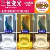 Tira de luces led para exteriores a prueba de agua caballo corriendo cambio de color superbrillante cabeza de puerta luz colorida cartelera para el hogar barra de luz suave de tres colores