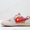 Zapatillas de Baloncesto Air AJ1 Travis Scott Rojas con Swoosh Invertido Unisex de Caña Baja