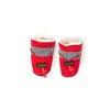 Botas de Lluvia Suaves para Perro de Otoño e Invierno Cubrezapatos para Perro Zapatos Impermeables para Mascotas Teddy Pomerania Vip Bichón Botas de Lluvia Suaves