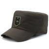 Boné de Baseball Masculino Estilo Coreano Chapéu de Sol Primavera e Verão Boné Fashion Boné Camuflado Jovem Chapéu de Sol de Topo Reto para Exterior