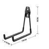 Gancho para ferramentas de armazenamento de garagem, suporte de parede para armazenamento de ferramentas de jardim, gancho em forma de U espessado para pendurar tubos de água, ferramentas e ferragens