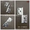 Hinge de abrir AW de aço inoxidável 1 polegada/1,5 polegada/2 polegadas/2,5 polegadas/3 polegadas/4 polegadas/dobradiça pequena para porta de armário/chassi de janela