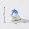Micro-Paisaje Creativo Lindo Papá Noel Pingüino Paisajismo Nieve Decoraciones Decorativas DIY Mini Adornos de Escritorio