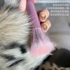 Cangzhou Ponto Rosa Pincel Super Macio para Blush Maquiagem Pincel Dupla Face Grande Fino Pincel de Ponta Leve para Maquiagem Natural